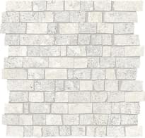 Плитка Emil Ceramica Mapierre Mosaico Petit Mur Blanc 30x30 см, поверхность матовая, рельефная