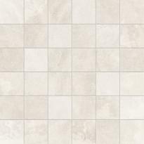Плитка Emil Ceramica Petra Mosaico 5x5 White Naturale 30x30 см, поверхность матовая, рельефная
