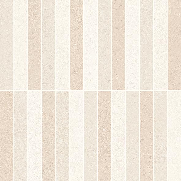 Emil Ceramica Pietra Essenza Mosaico Gessetti Multicolor Chiaro Silktech 29x29 см, поверхность матовая