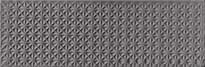 Плитка Emil Ceramica Sixty Minibrick Matt Timbro Antracite 5x15 см, поверхность матовая, рельефная