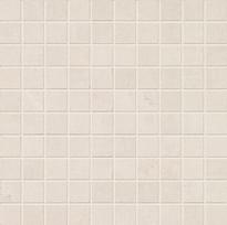 Плитка Emil Ceramica Stone Box Mosaico 3x3 Mix Sugar White 30x30 см, поверхность микс, рельефная