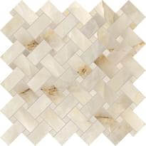 Emil Ceramica Tele Di Marmo Crystal Intrecci Extra Ivory Silktech 30x30 см, поверхность полуполированная