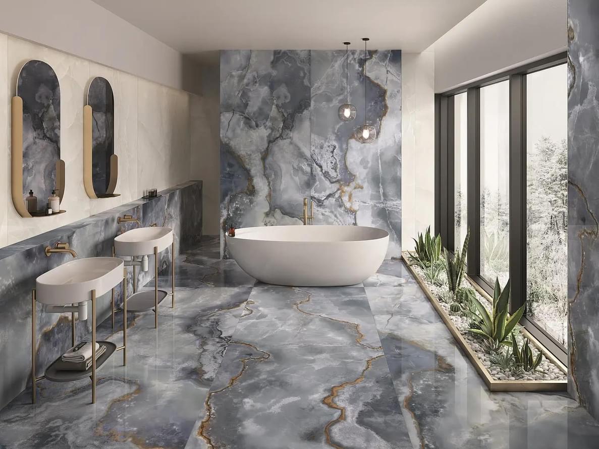 керамогранит фабрики Emil Ceramica коллекция Tele Di Marmo Onyx