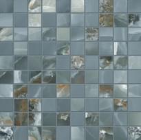 Плитка Emil Ceramica Tele Di Marmo Onyx Mosaico 3x3 Green Lappato 30x30 см, поверхность полированная