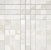 Плитка Emil Ceramica Tele Di Marmo Onyx Mosaico 3x3 Ivory Lappato 30x30 см, поверхность полированная