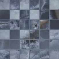 Плитка Emil Ceramica Tele Di Marmo Onyx Mosaico 5x5 Blue Silktech 30x30 см, поверхность полуматовая