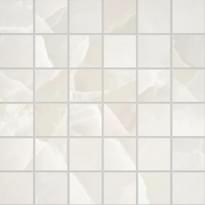 Плитка Emil Ceramica Tele Di Marmo Onyx Mosaico 5x5 Ivory Silktech 30x30 см, поверхность полуматовая