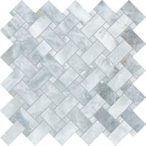 Плитка Emil Ceramica Tele Di Marmo Precious Intrecci Crystal Azure Lappato 30x30 см, поверхность полированная