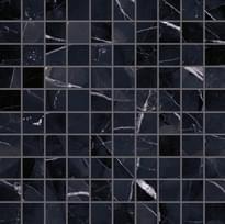 Плитка Emil Ceramica Tele Di Marmo Revolution Mosaico 3x3 Calacatta Black Full Lappato 30x30 см, поверхность полированная