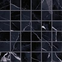 Плитка Emil Ceramica Tele Di Marmo Revolution Mosaico 5x5 Calacatta Black Naturale 30x30 см, поверхность матовая