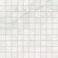 Плитка Emil Ceramica Tele Di Marmo Selection Mosaico 3x3 White Paradise Full Lappato 30x30 см, поверхность полированная