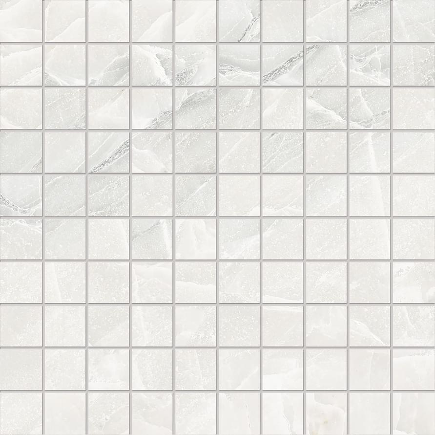 Emil Ceramica Tele Di Marmo Selection Mosaico 3x3 White Paradise Full Lappato 30x30