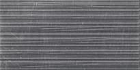 Плитка Emil Ceramica Tracce Decoro Rail 3D Dark Grey 30x60 см, поверхность матовая, рельефная
