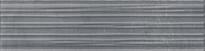 Плитка Emil Ceramica Tracce Decoro Rail 3D Denim 15x60 см, поверхность матовая, рельефная