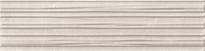 Плитка Emil Ceramica Tracce Decoro Rail 3D Ivory 15x60 см, поверхность матовая, рельефная