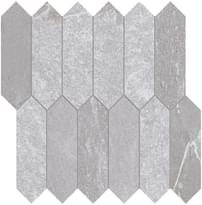 Плитка Emil Ceramica Tracce Mosaico Arrows Grey 28.5x29.3 см, поверхность матовая, рельефная