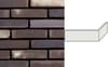 Плитка Engels Tighel Brik Amarante Df Плитка Угловая 210x100x24x65 6.5x31 см, поверхность матовая, рельефная