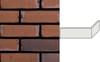 Плитка Engels Tighel Brik Ferro Df Плитка Угловая 210x100x24x65 6.5x31 см, поверхность матовая, рельефная