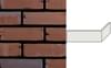 Плитка Engels Tighel Brik Fume Df Плитка Угловая 210x100x24x65 6.5x31 см, поверхность матовая, рельефная