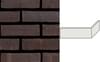 Плитка Engels Tighel Brik Gabbro Df Плитка Угловая 210x100x24x65 6.5x31 см, поверхность матовая, рельефная