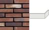 Плитка Engels Tighel Brik Oxydo Df Плитка Угловая 210x100x24x65 6.5x31 см, поверхность матовая, рельефная