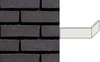 Плитка Engels Vormbak Carbon Df Плитка Угловая 210x100x24x65 6.5x31 см, поверхность матовая, рельефная