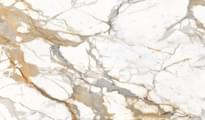 Плитка Ennface Slab Calacatta Oro 120x280 см, поверхность полированная