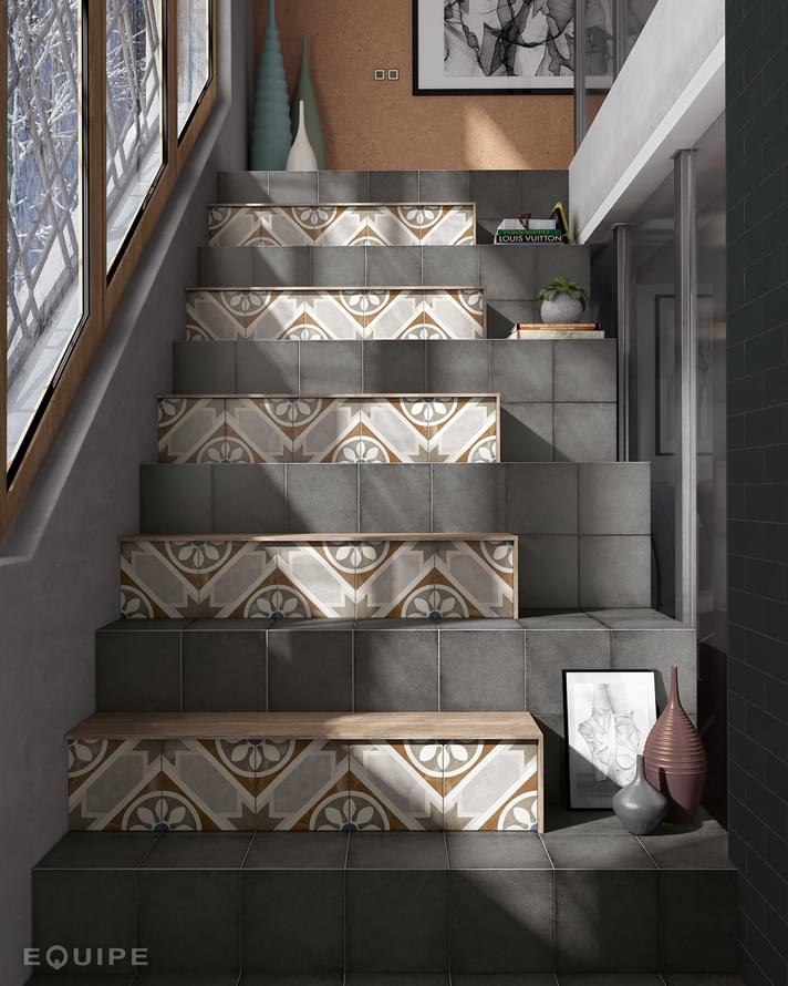 керамогранит фабрики Equipe коллекция Art Nouveau