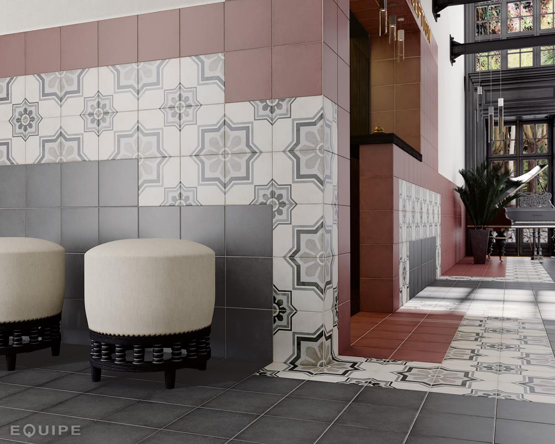 керамогранит фабрики Equipe коллекция Art Nouveau