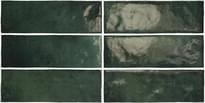Плитка Equipe Artisan Moss Green 6.5x20 см, поверхность глянец