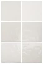 Плитка Equipe Artisan White 13.2x13.2 см, поверхность глянец