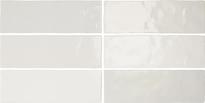 Плитка Equipe Artisan White 6.5x20 см, поверхность глянец