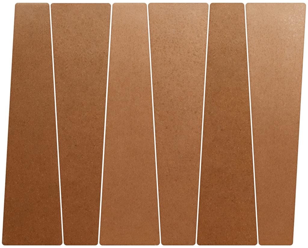 Плитка Equipe Bamboo Tp Barro 5.6x22.4 см, поверхность матовая