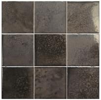 Плитка Equipe Bohemian Charcoal 10x10 см, поверхность глянец