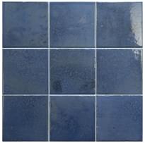 Плитка Equipe Bohemian Dark Blue 10x10 см, поверхность глянец