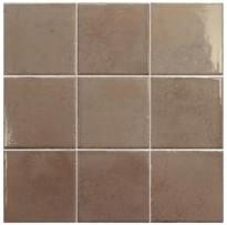 Плитка Equipe Bohemian Mink 10x10 см, поверхность глянец