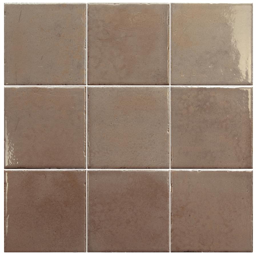 Плитка Equipe Bohemian Mink 10x10 см, поверхность глянец