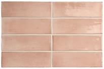 Плитка Equipe Coco Orchard Pink 5x15 см, поверхность глянец, рельефная