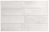 Плитка Equipe Coco White Matt 5x15 см, поверхность матовая, рельефная
