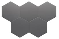 Плитка Equipe Coimbra Black 17.5x20 см, поверхность матовая