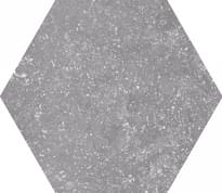 Плитка Equipe Coralstone Hexagon Grey 29.2x25.4 см, поверхность матовая