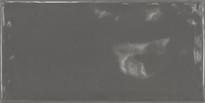 Плитка Equipe Cottage Dark Grey 7.5x15 см, поверхность глянец