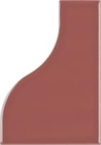 Плитка Equipe Curve Ruby Shade 8.3x12 см, поверхность глянец