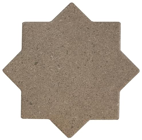 Плитка Equipe Elda Star Coffee 16.8x16.8 см, поверхность матовая