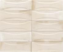 Плитка Equipe Hanoi Arco White 6.5x20 см, поверхность глянец