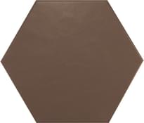 Плитка Equipe Hexatile Marron Mate 17.5x20 см, поверхность матовая