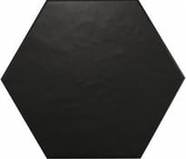 Плитка Equipe Hexatile Negro Mate 17.5x20 см, поверхность матовая