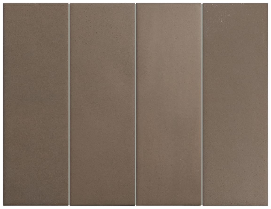 Плитка Equipe Hikari Brown 6x18.6 см, поверхность матовая