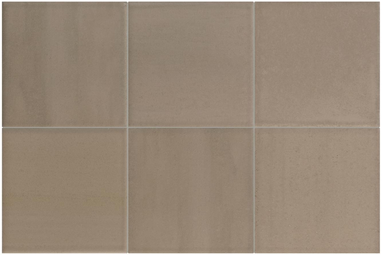 Плитка Equipe Hikari Clay 10x10 см, поверхность матовая