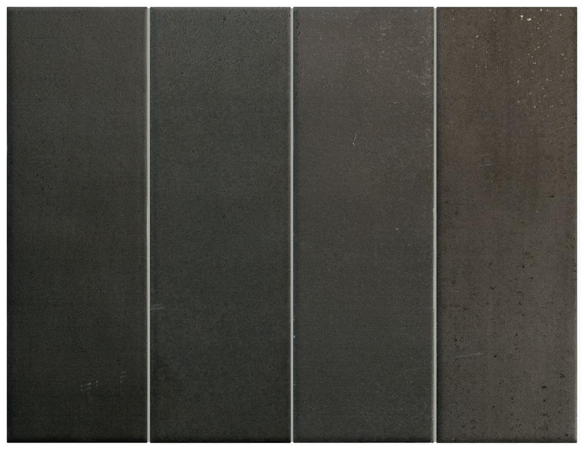 Плитка Equipe Hikari Ebony 6x18.6 см, поверхность матовая